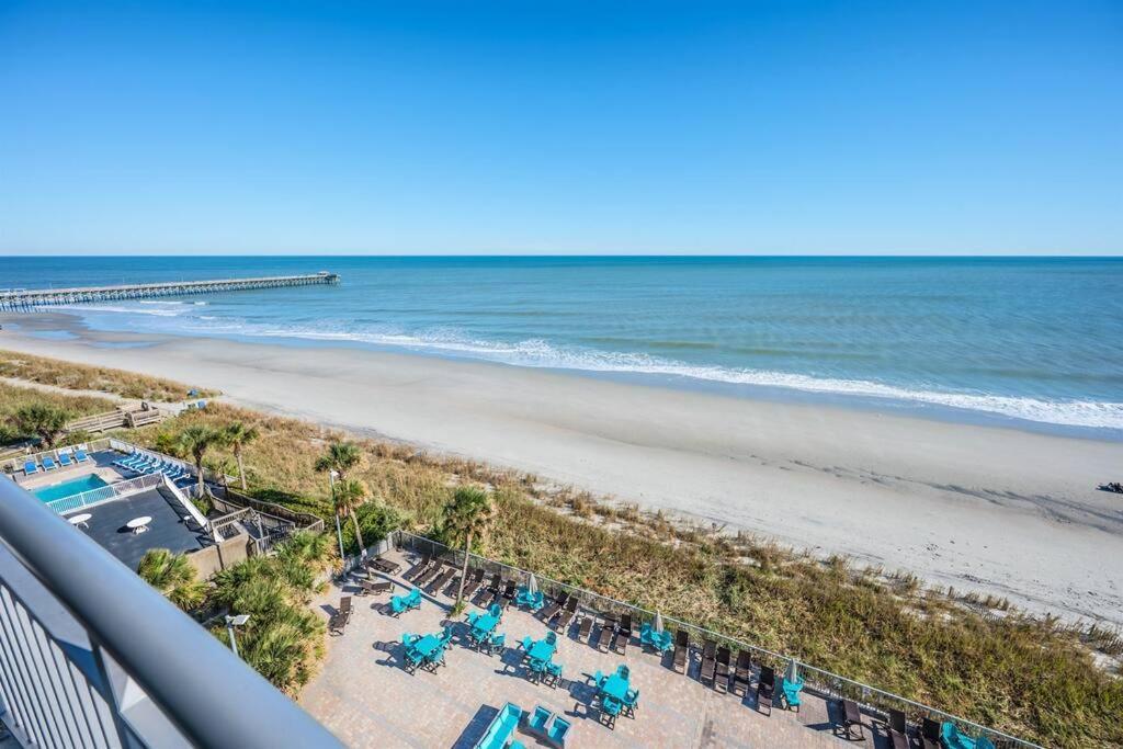 Villa 7Th Floor! Modern Building, Direct Oceanfront View Myrtle Beach Exterior foto