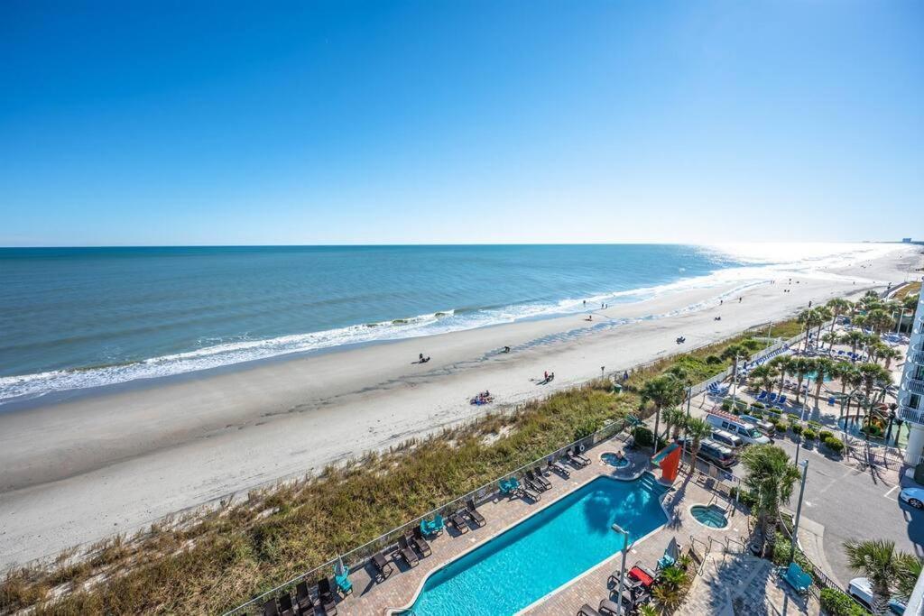 Villa 7Th Floor! Modern Building, Direct Oceanfront View Myrtle Beach Exterior foto