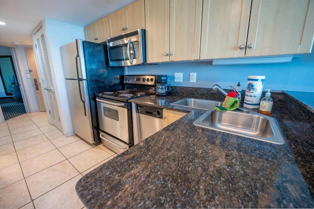 Villa 7Th Floor! Modern Building, Direct Oceanfront View Myrtle Beach Exterior foto