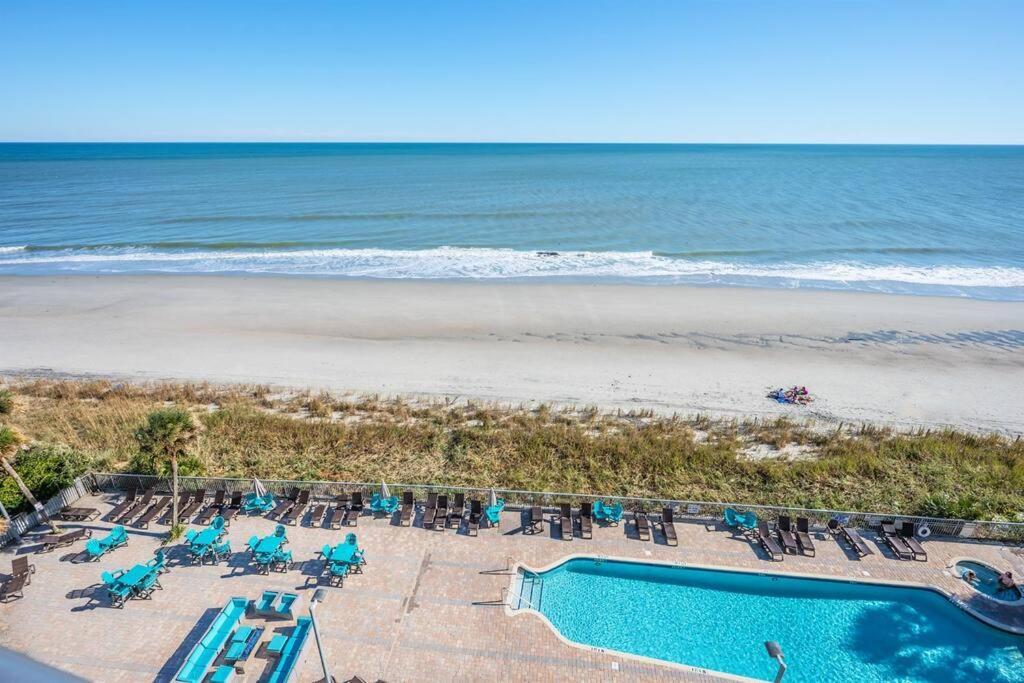 Villa 7Th Floor! Modern Building, Direct Oceanfront View Myrtle Beach Exterior foto