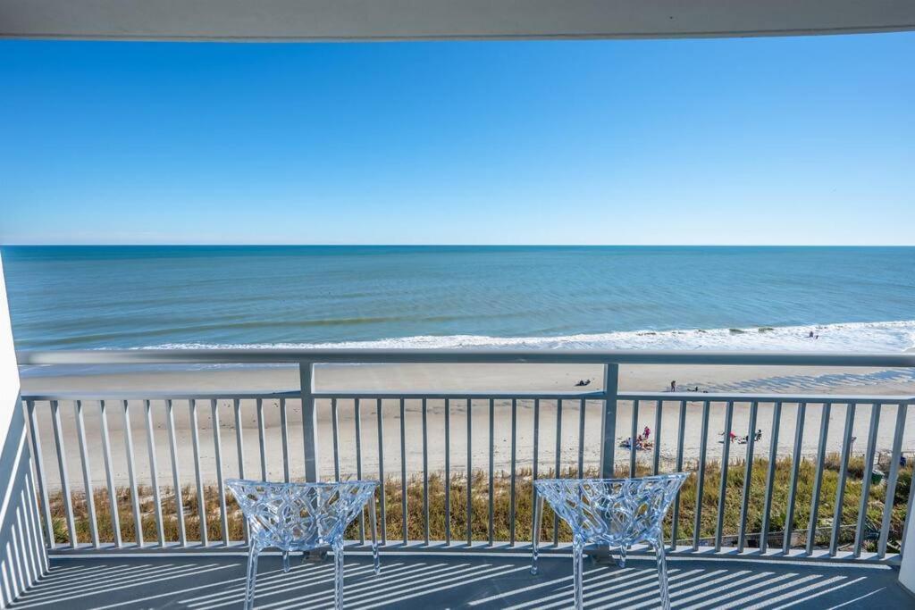 Villa 7Th Floor! Modern Building, Direct Oceanfront View Myrtle Beach Exterior foto