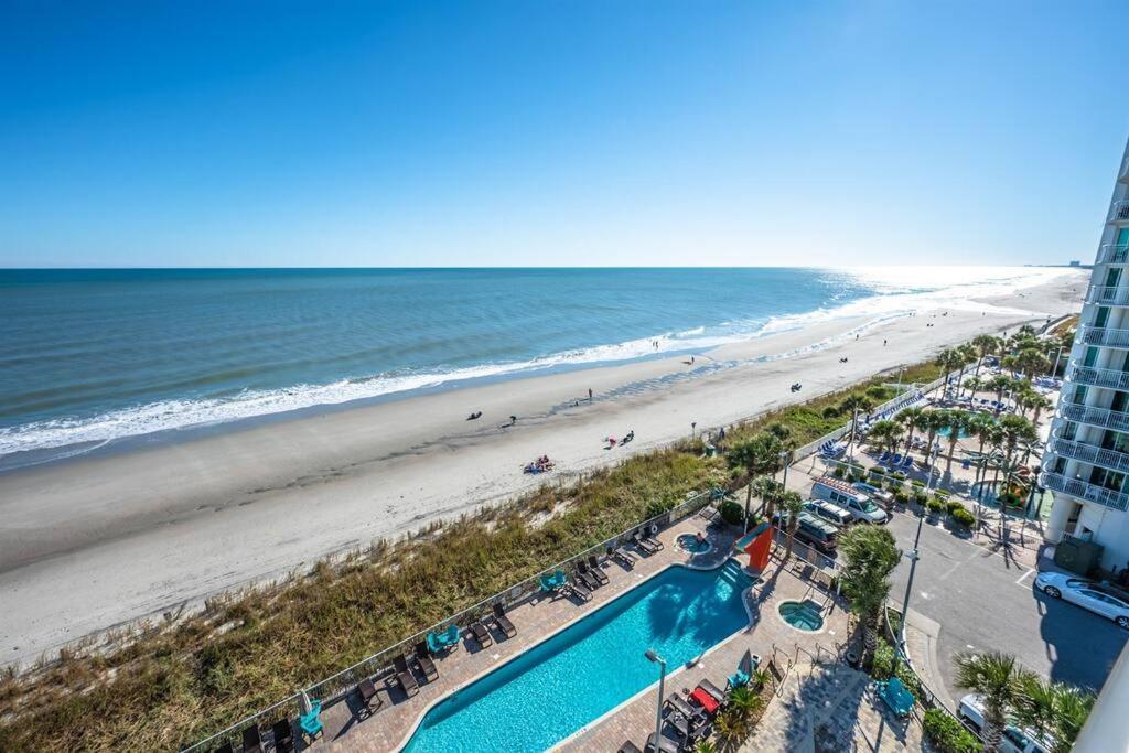Villa 7Th Floor! Modern Building, Direct Oceanfront View Myrtle Beach Exterior foto