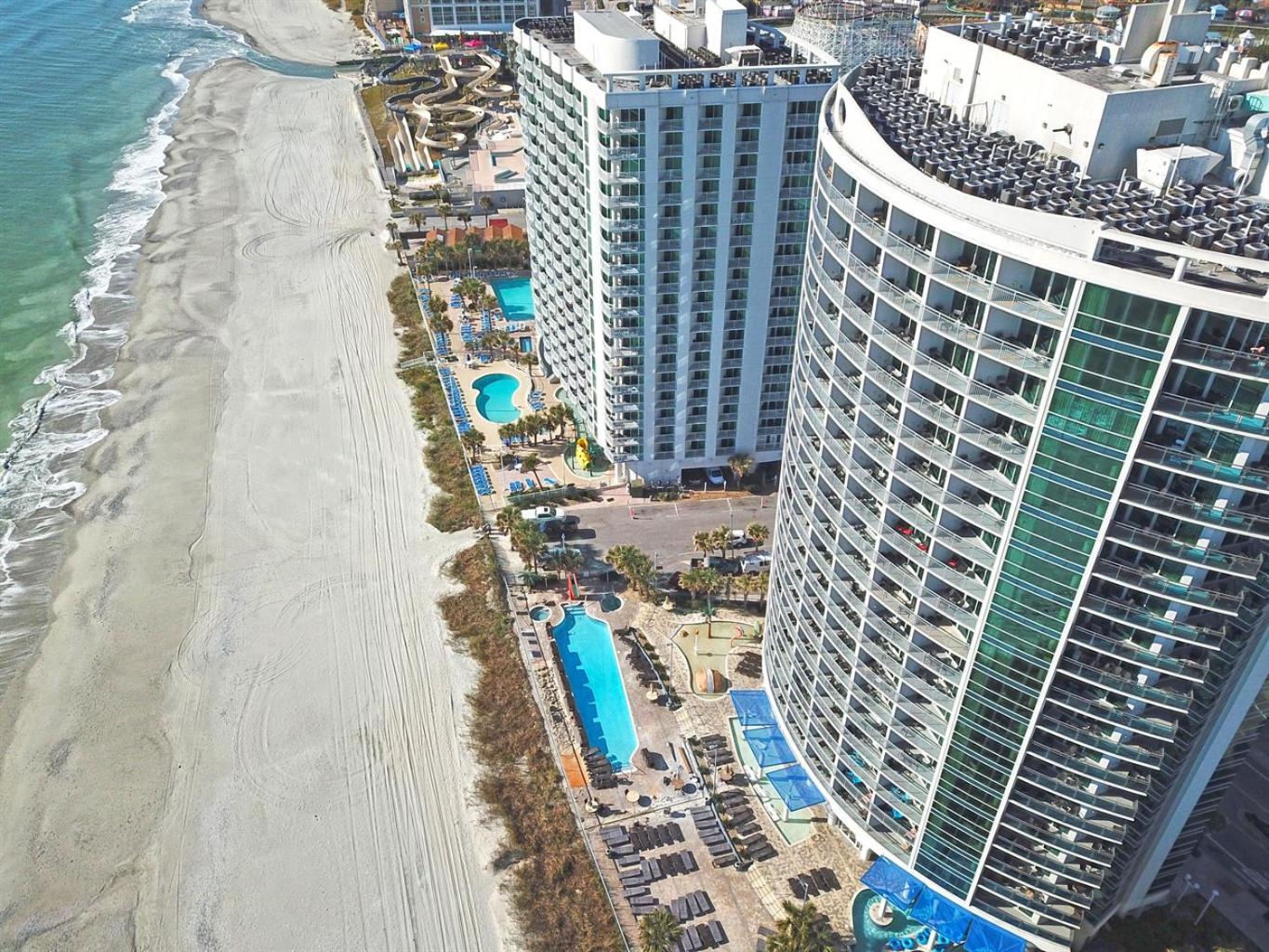Villa 7Th Floor! Modern Building, Direct Oceanfront View Myrtle Beach Exterior foto