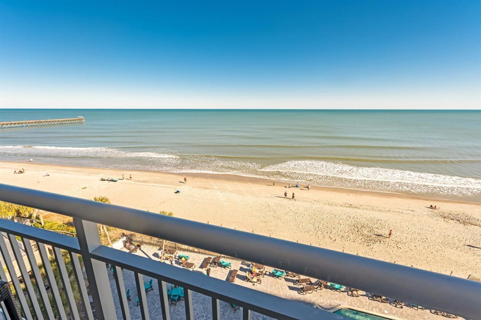Villa 7Th Floor! Modern Building, Direct Oceanfront View Myrtle Beach Exterior foto