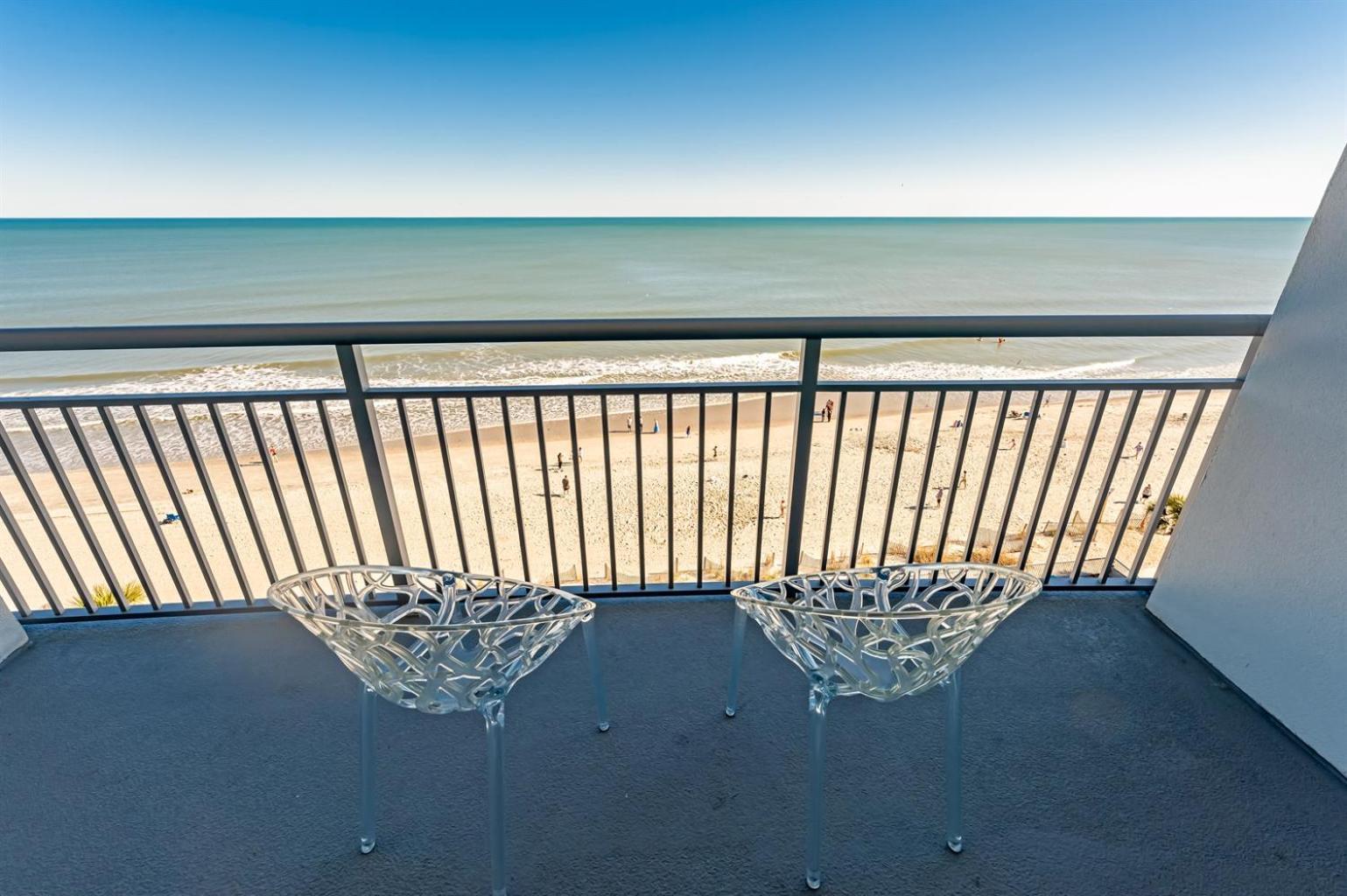 Villa 7Th Floor! Modern Building, Direct Oceanfront View Myrtle Beach Exterior foto