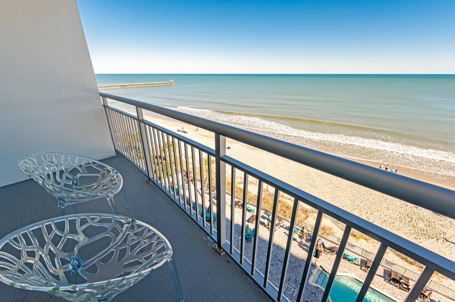 Villa 7Th Floor! Modern Building, Direct Oceanfront View Myrtle Beach Exterior foto